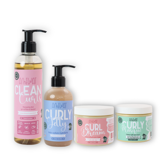 Routine cheveux Bouclés