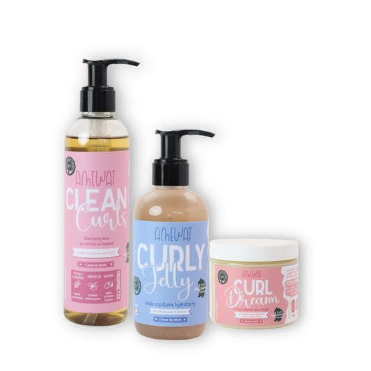 Routine cheveux Ondulés