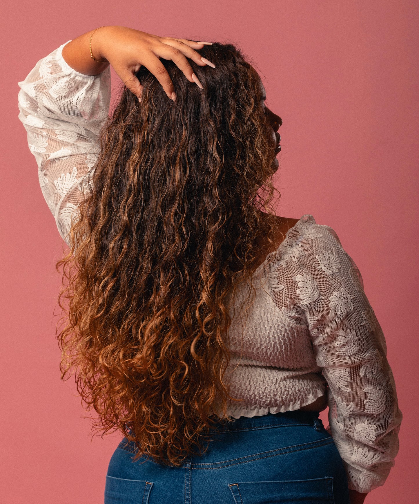 Routine cheveux Ondulés