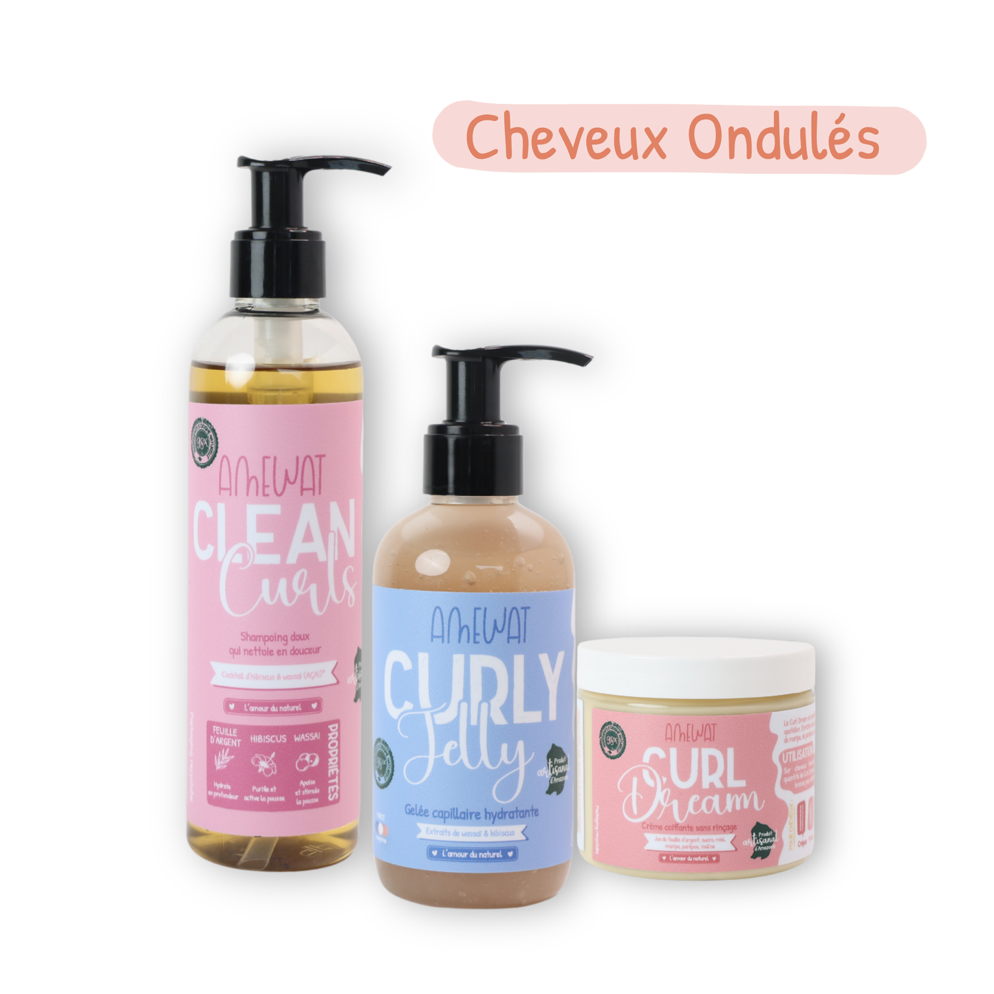 Routine cheveux Ondulés