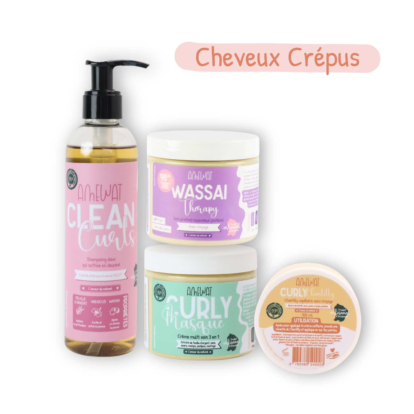 Routine cheveux Crépus